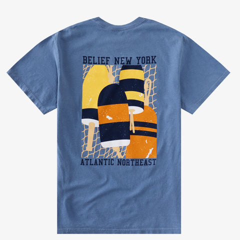 Belief NYC Buoy S/S Tee Blue Jean