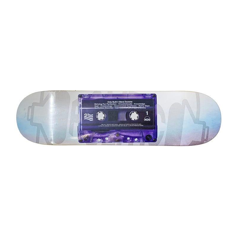 Politic Durante Purple Tape Deck 8.25” With Grip Tape (In Store Pickup Only)