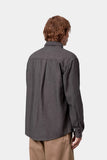 Carhartt WIP L/S Edgar Shirt Black/Wax