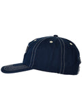 Baker Classic Logo Snapback Hat Navy