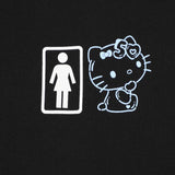 Girl Skateboard x Hello Kitty 50th Partners Pullover Hoodie Black