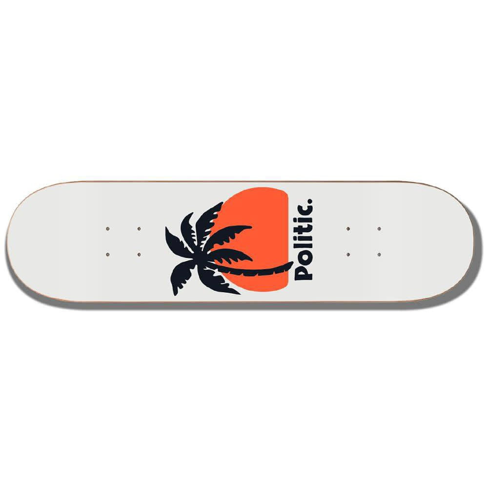 Politic Palm Tree Deck 8.25” With Grip Tape (In Store Pickup Only)