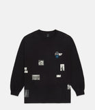 10 Deep Peace Peace L/S Tee Black