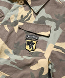Lafayette Washed Ripstop Field L/S Shirt Woodland Camouflage