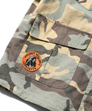 Lafayette Washed Ripstop Field L/S Shirt Woodland Camouflage