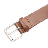 Carhartt WIP Script Belt Cognac/Silver