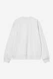 Carhartt WIP Mack Crew Sweatshirt Ash Heather/Black