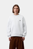 Carhartt WIP Mack Crew Sweatshirt Ash Heather/Black