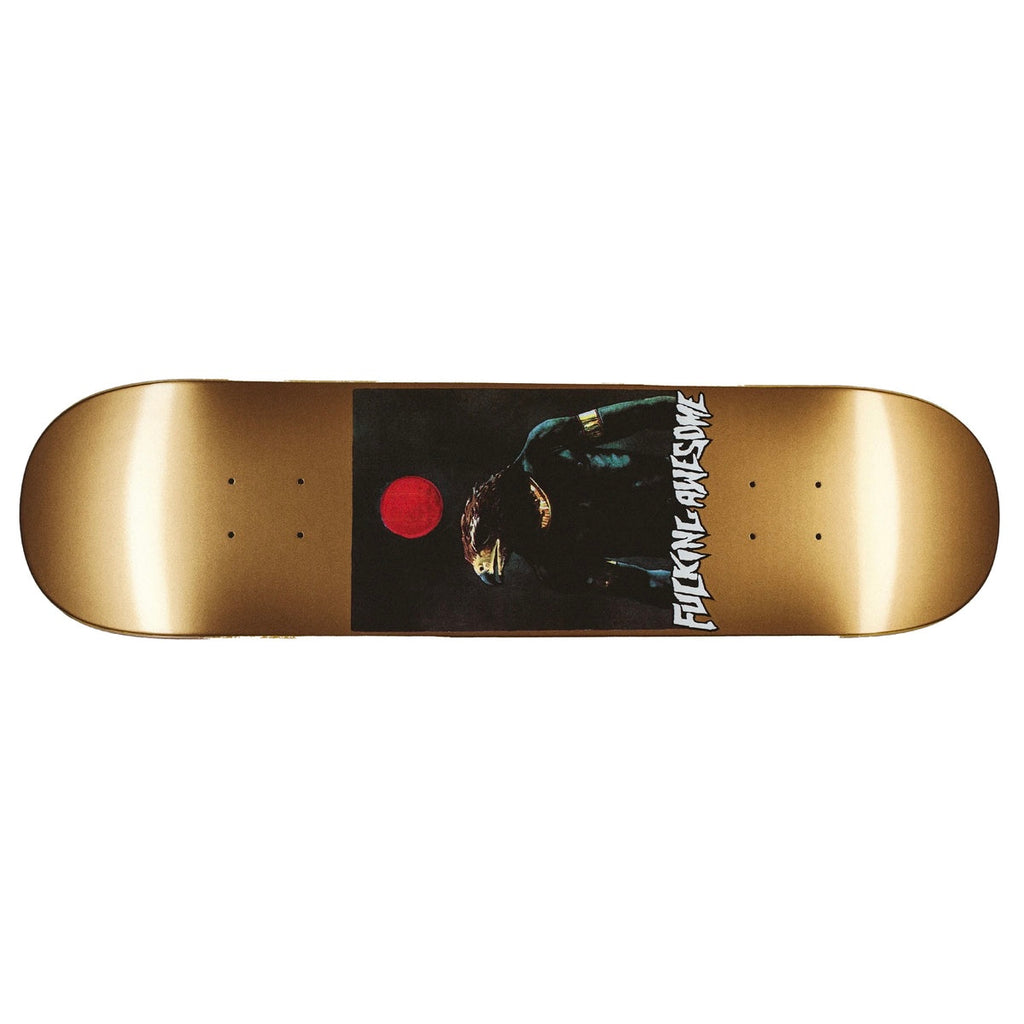 Fucking Awesome God Ra (Gold Foil) Deck 8” With Grip Tape (In Store Pickup Only)