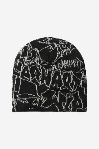 Carhartt WIP Blinkerfluid Beanie Black/Wax