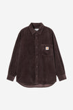 Carhartt WIP Loyde L/S Shirt Palisander, Rinsed