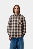 Carhartt WIP Dayne L/S Shirt Dayne Check, Shady Purple