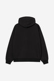 Carhartt WIP Hooded WIP Sweat Jacket Black, Stone Washed