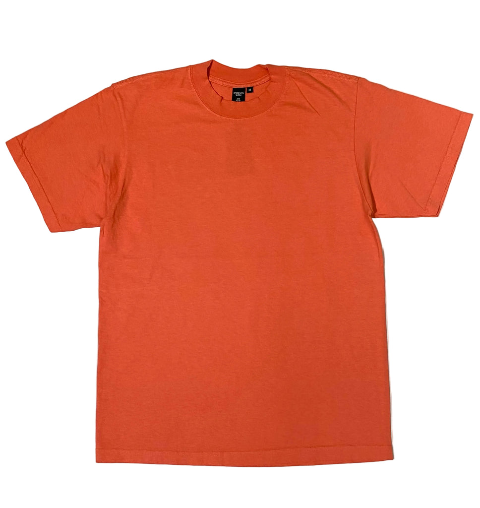 Brooklyn Work T101 7.5 oz Heavyweight Garment Dye S/S Tee Peach