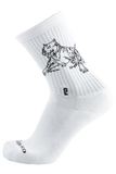 Psockadelic Life Is Hard Socks White