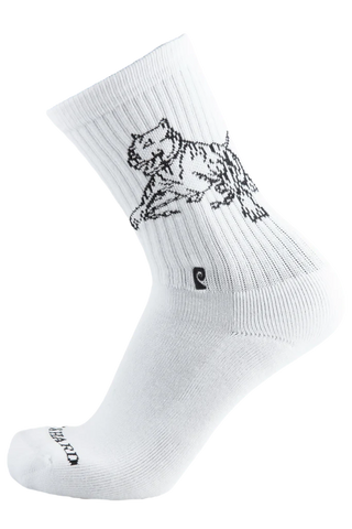 Psockadelic Life Is Hard Socks White