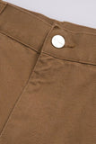 Carhartt WIP Single Knee Short Hamilton Brown, Rinsed