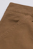 Carhartt WIP Single Knee Short Hamilton Brown, Rinsed