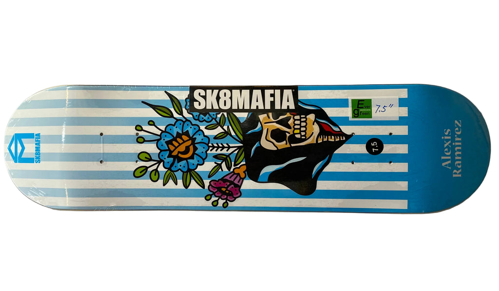 Sk8mafia Alexis Ramirez Blue Deck 7.5” With Grip Tape (In Store Pickup Only)