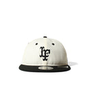 Lafayette × New Era LF Logo Retro Crown 9Fifty Cap Ivory/Black