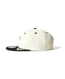Lafayette × New Era LF Logo Retro Crown 9Fifty Cap Ivory/Black