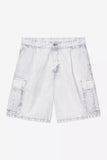 Carhartt WIP Cole Cargo Short Mirror, Chalk Wash