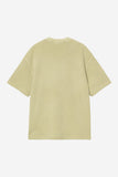 Carhartt WIP Nelson Waffle S/S Tee Gentle Green, Garment Dyed