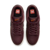 Nike SB Dunk Low Pro ISO IO2304-600 Burgundy Crush/Black (In Store Pickup Only)