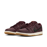 Nike SB Dunk Low Pro ISO IO2304-600 Burgundy Crush/Black (In Store Pickup Only)