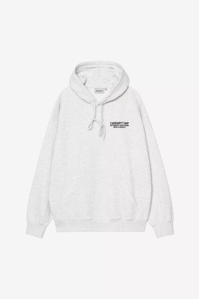 Carhartt WIP Hooded Sean Hamilton Sweatshirt Ash Heather