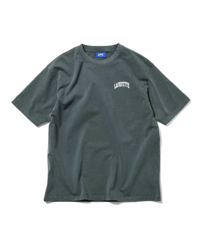 Lafayette Arch Logo Washed S/S Tee Black