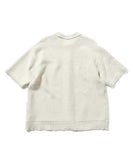 Lafayette Raven Pattern Summer Knit S/S Shirt Ivory