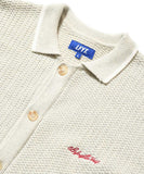 Lafayette Raven Pattern Summer Knit S/S Shirt Ivory