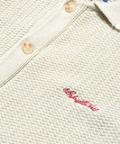 Lafayette Raven Pattern Summer Knit S/S Shirt Ivory