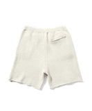 Lafayette Raven Pattern Summer Knit Shorts Ivory