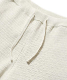 Lafayette Raven Pattern Summer Knit Shorts Ivory