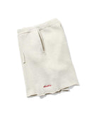 Lafayette Raven Pattern Summer Knit Shorts Ivory