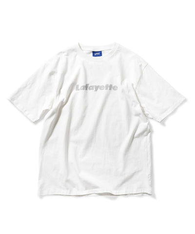 Lafayette Dot Reflector Core Logo S/S Tee White