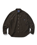 Lafayette Seersucker L/S Big Shirt Brown
