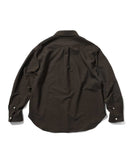 Lafayette Seersucker L/S Big Shirt Brown