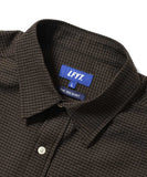 Lafayette Seersucker L/S Big Shirt Brown
