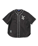 Lafayette Old Style LF Logo Baseball S/S Shirt Black