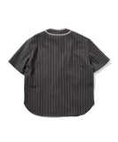 Lafayette Old Style LF Logo Baseball S/S Shirt Black