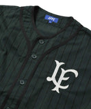 Lafayette Old Style LF Logo Baseball S/S Shirt Green