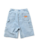 Lafayette Double Knee Denim Painter Shorts Light Blue