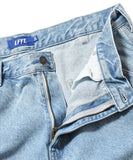 Lafayette Double Knee Denim Painter Shorts Light Blue