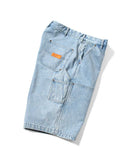 Lafayette Double Knee Denim Painter Shorts Light Blue