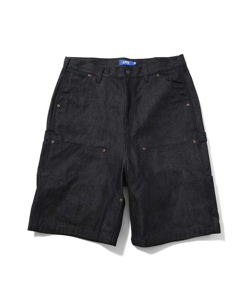 Lafayette Double Knee Denim Painter Shorts Indigo