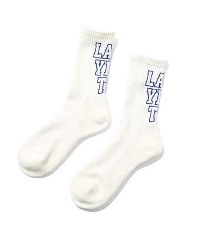 Lafayette Line Break Socks Ivory