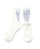 Lafayette Line Break Socks Ivory